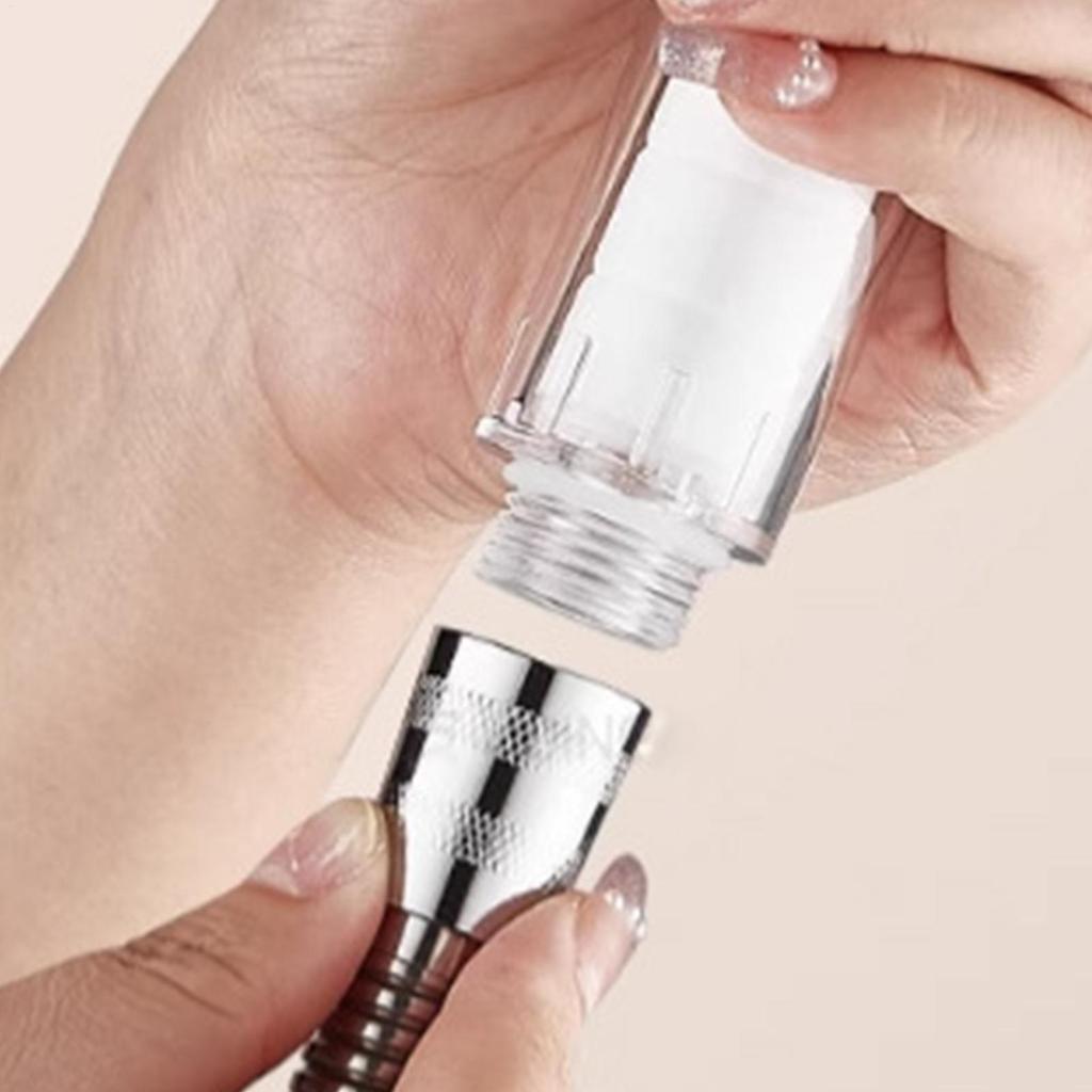 Filter Shower Head High Pressure Impurity Removal Sprayer Shower Filtered Head for Hard Water for Daily Bathing Washing Bathtub