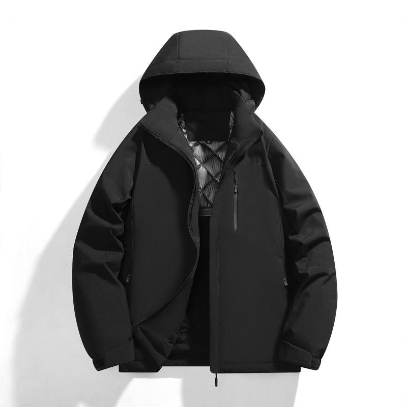New Winter Cotton-padded Thickened Couple's Men's and Women's Fashion Trend Warm Jacket
