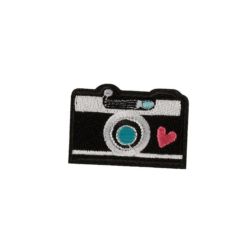 Embroidery Label Cartoon Food Cake Candy Embroidery Sticker Coat and Hat Accessories Accessories Patch Cloth Sticker