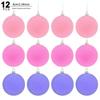 6cm Flocked Christmas Tree Ball Ornament