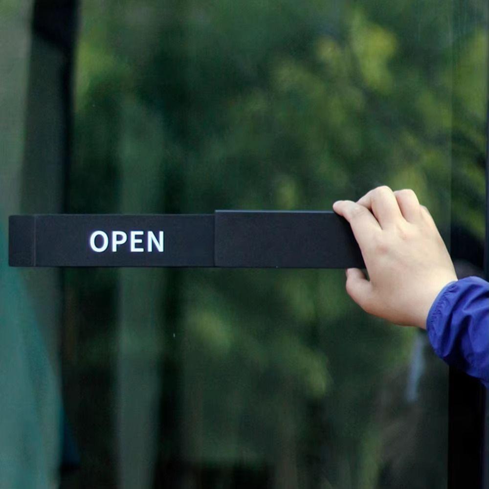 Lightweight Design Business Status Notice Board Durable Material Double-Sided Sign  Outdoor Use
