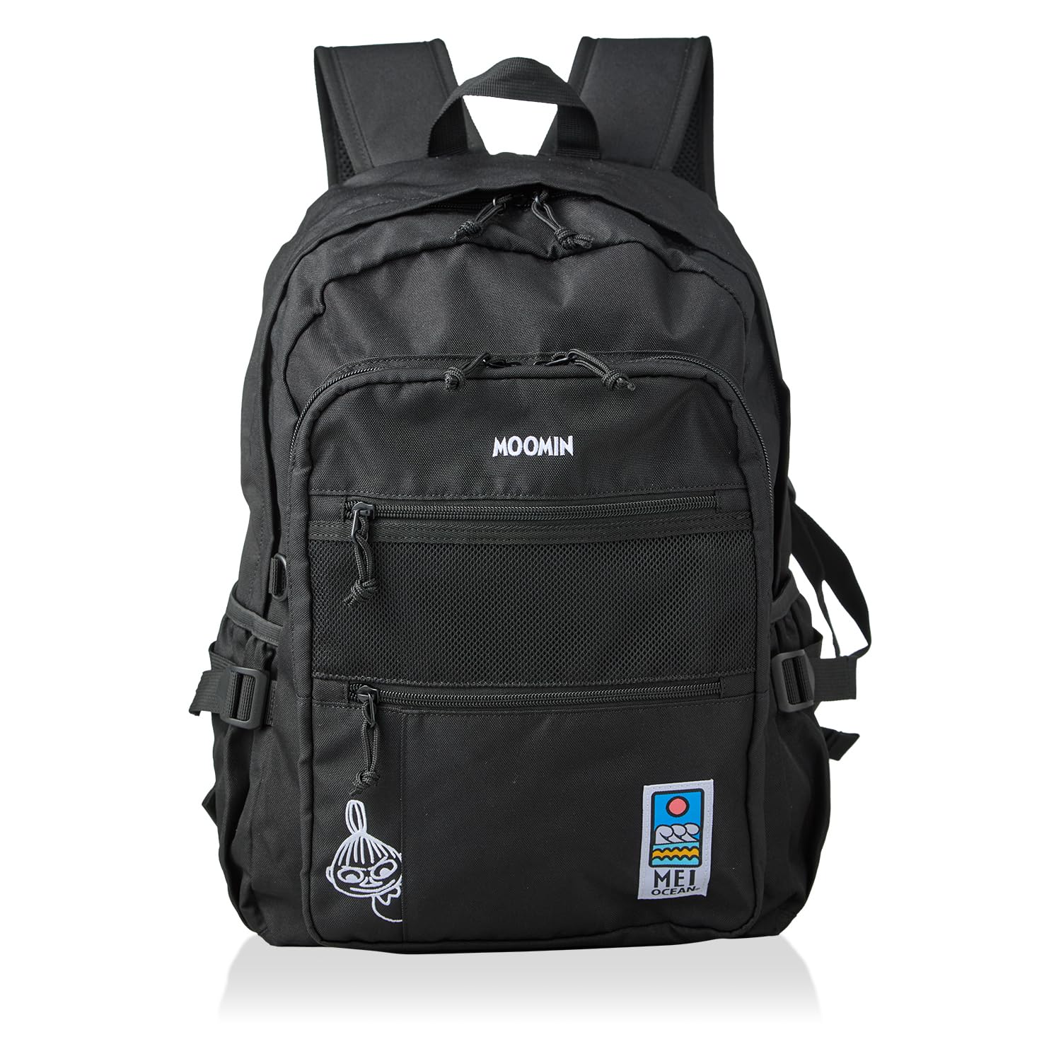 

Рюкзак 28л My Moomin A4 Storage BK FR [May Ocean] (Небольшое сотрудничество) [62047 / BACKPAC]