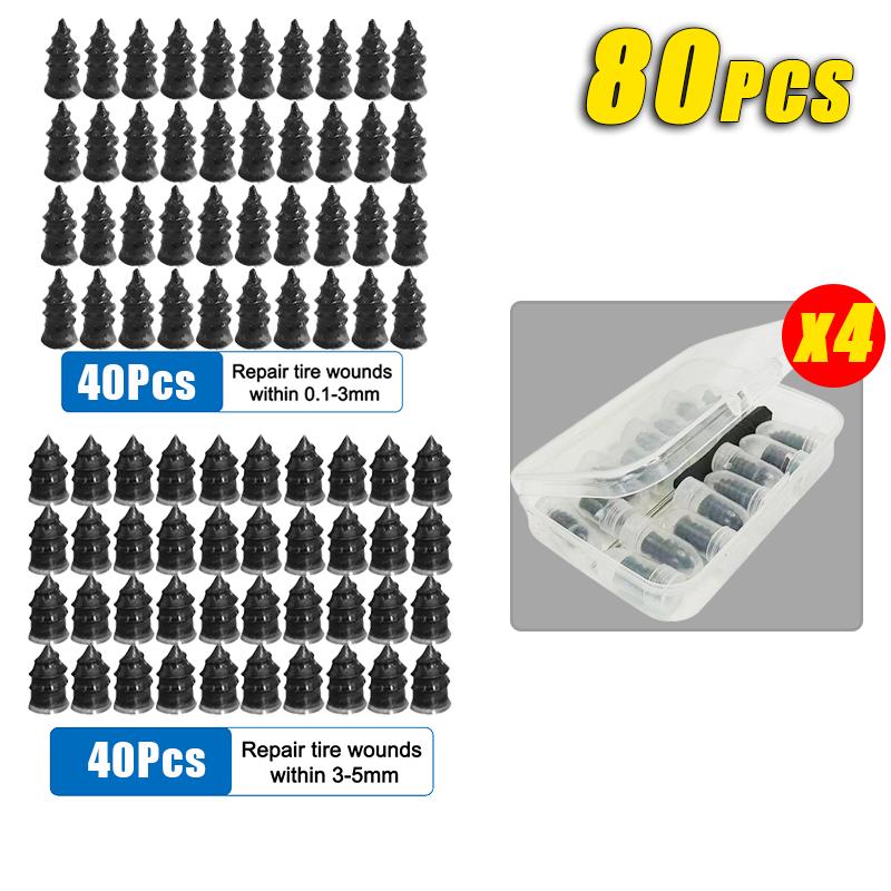 Universal Spiral Tire Repair Kit for Car Motorcycle and Bike Fast Emergency Repair and Vehicle Maintenance Tool Set