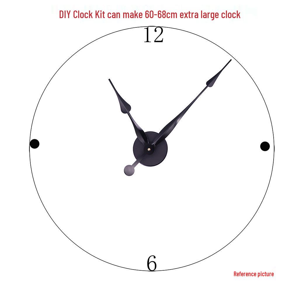 Ručičky hodin a sada DIY quartzového strojku pro nástěnné hodiny