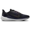 Nike Air Winflo 9 Black Gold Suede Men Sneakers Blue Blackened-Blue DD6203-007