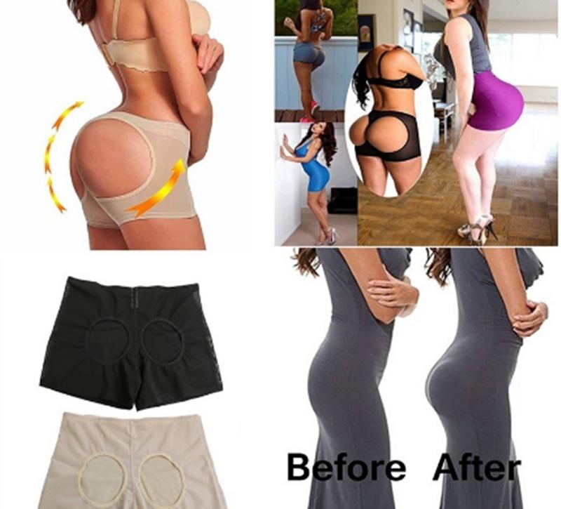 Sexy Women Shapers Panty Slim Boyshort Underwear Booty Lifters Butt Enhancer Shorts Pants Trainers B