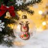 Inflatable Christmas Cartoon PVC Ball for Outdoor Holiday Decor
