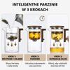 750 ML GLASS JUG WITH MAGNETIC TRIGGER INFuser FOR COFFEE AND TEA