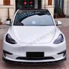 17-22 Tesla Model Y Front Lip Bumper Kit: 4-Section Decorative Accessory