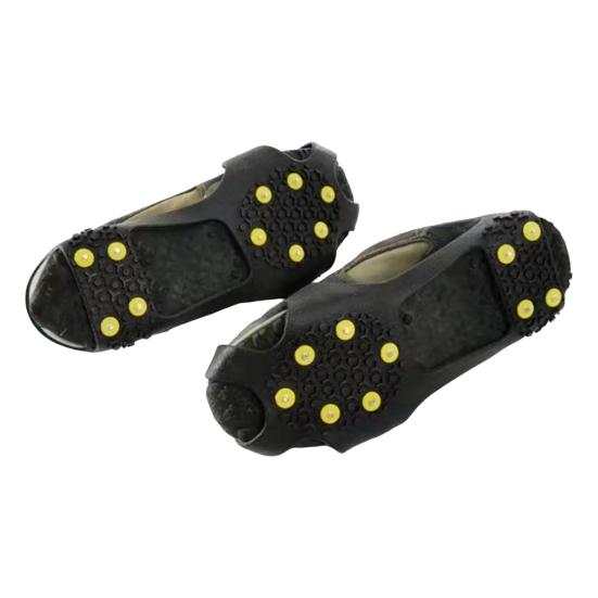 1 Pair Ice Cleats Shoes Crampons with 5/10 Studs Men Women Winter Outdoor Walking Ice Snow Traction Grips Non-slip Shoes Boot Spikes Grippers