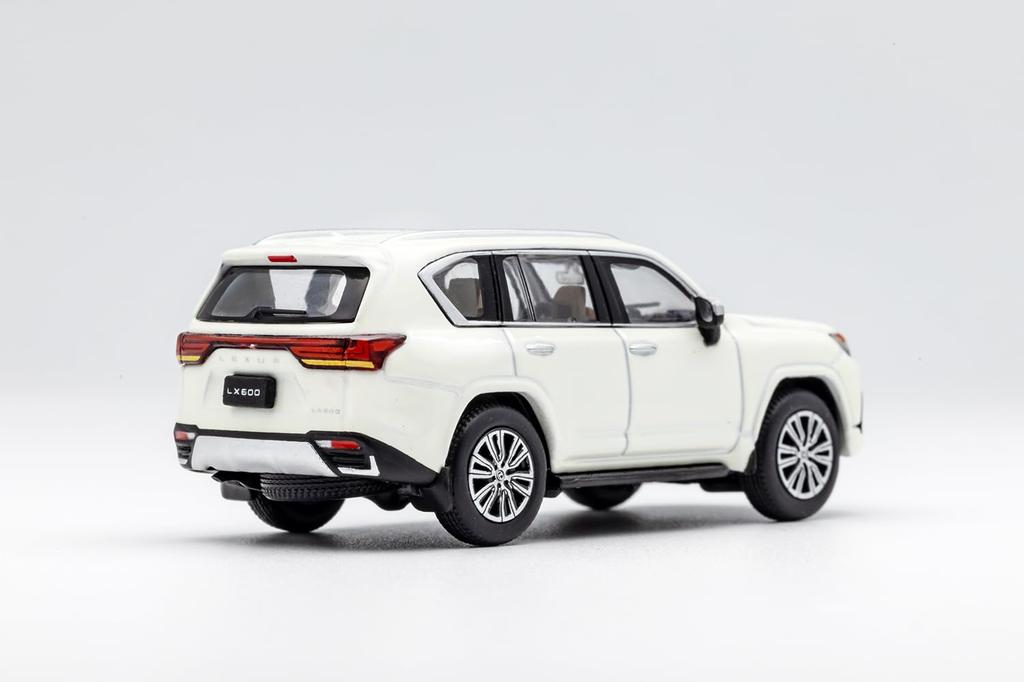 Gaincorp Products 1/64 Lexus LX600 - (LHD) White Finished Product
