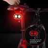 Cycling Warning Brake Light Brake Sensing LED Brake Light Bicycles Brake Taillight Turning Light Watertight Tail Lamp