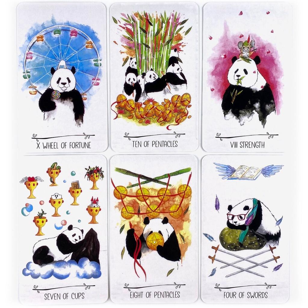 10.3*6cm Way Of The Panda Tarot Deck Fortune-telling Prophecy Oracle Cards