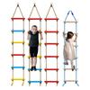 Children's Six-Speed Indoor/Outdoor Climbing Ladder and Swing Set