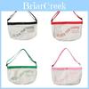 Large Capacity Korean Style Canvas Shoulder Bag For Kids Featuring Cute Alphabet Design