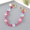 Beaded Phone Bracelet Strap,Phone Beaded Wrist Strap Phone Bracelet Lanyard for Women Phone Keychains Charm