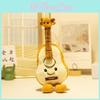 Cartoon Watermelon Violin Plush Keychain With Soft Pp Cotton Filling For Kids And Collectors
