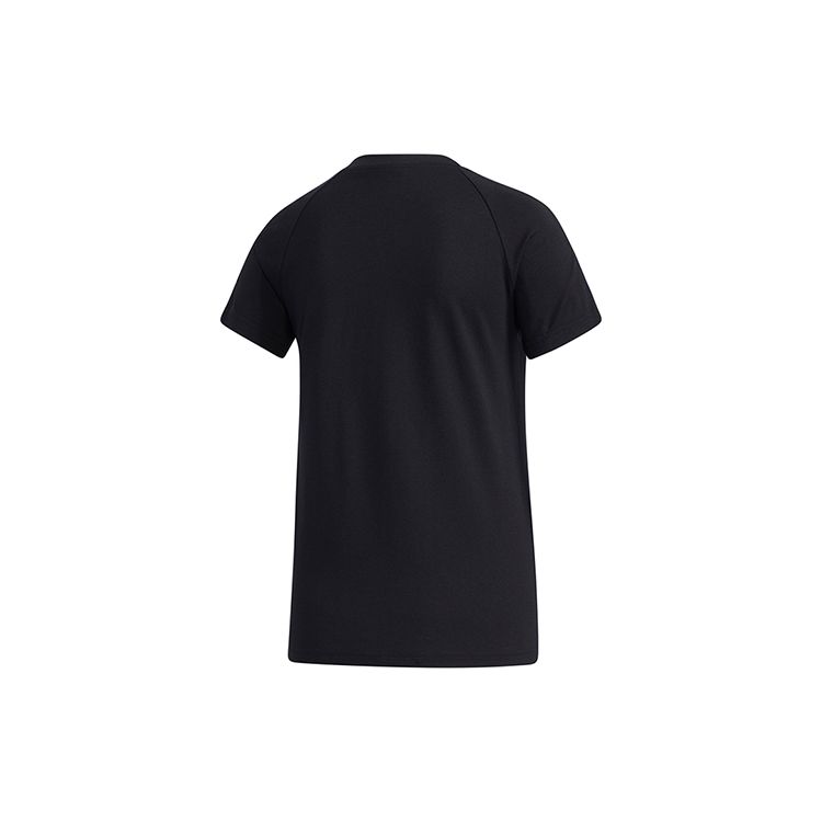 Adidas NEO Essential 3-Stripes T-Shirt Women Tops Black GJ7948