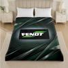 Fendt Print Flannel Blanket Cozy Lightweight Plush Throw Blanket For Bed Sofa Household Use