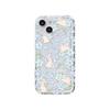 Broken flower rabbit for iPhone17promax mobile phone case Apple 14 fresh 12/13 new 16 airbag 15