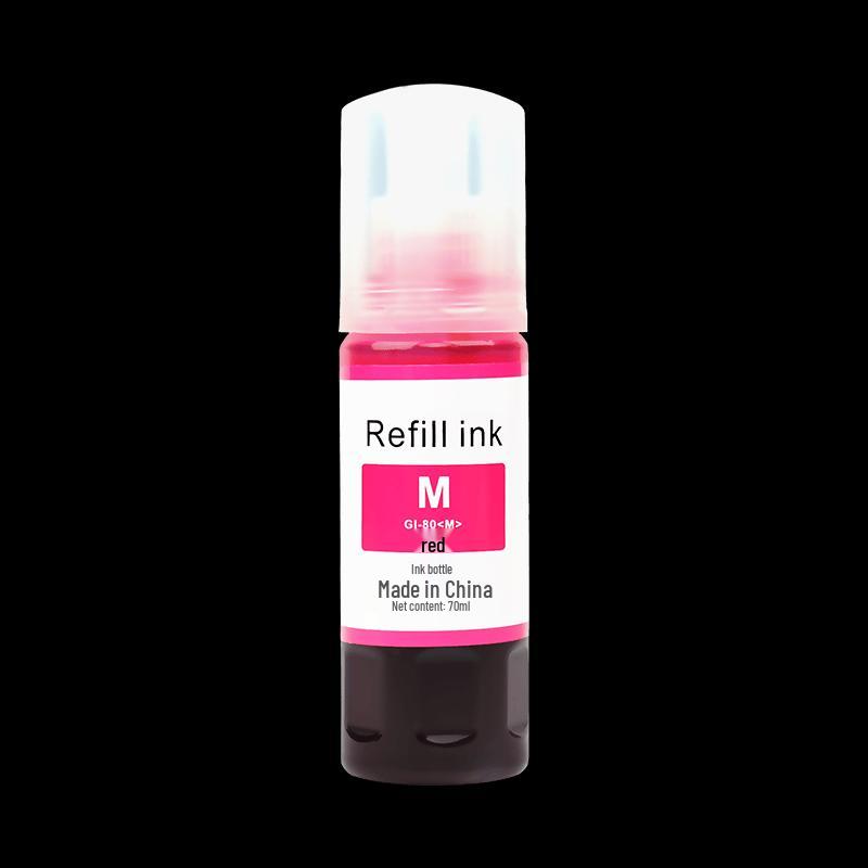 GI-80 Compatible Four-Color Ink Set for Canon Printers