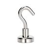Strong Neodymium Magnetic Hooks - Nickel-Plated, No-Drill, D16 Suction Cup