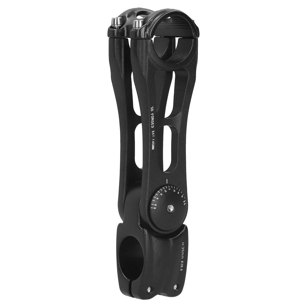 Mountain Bike Aluminum Alloy Stem Bicycle Angle Adjustable Handlebar Stem 31.8x145mm