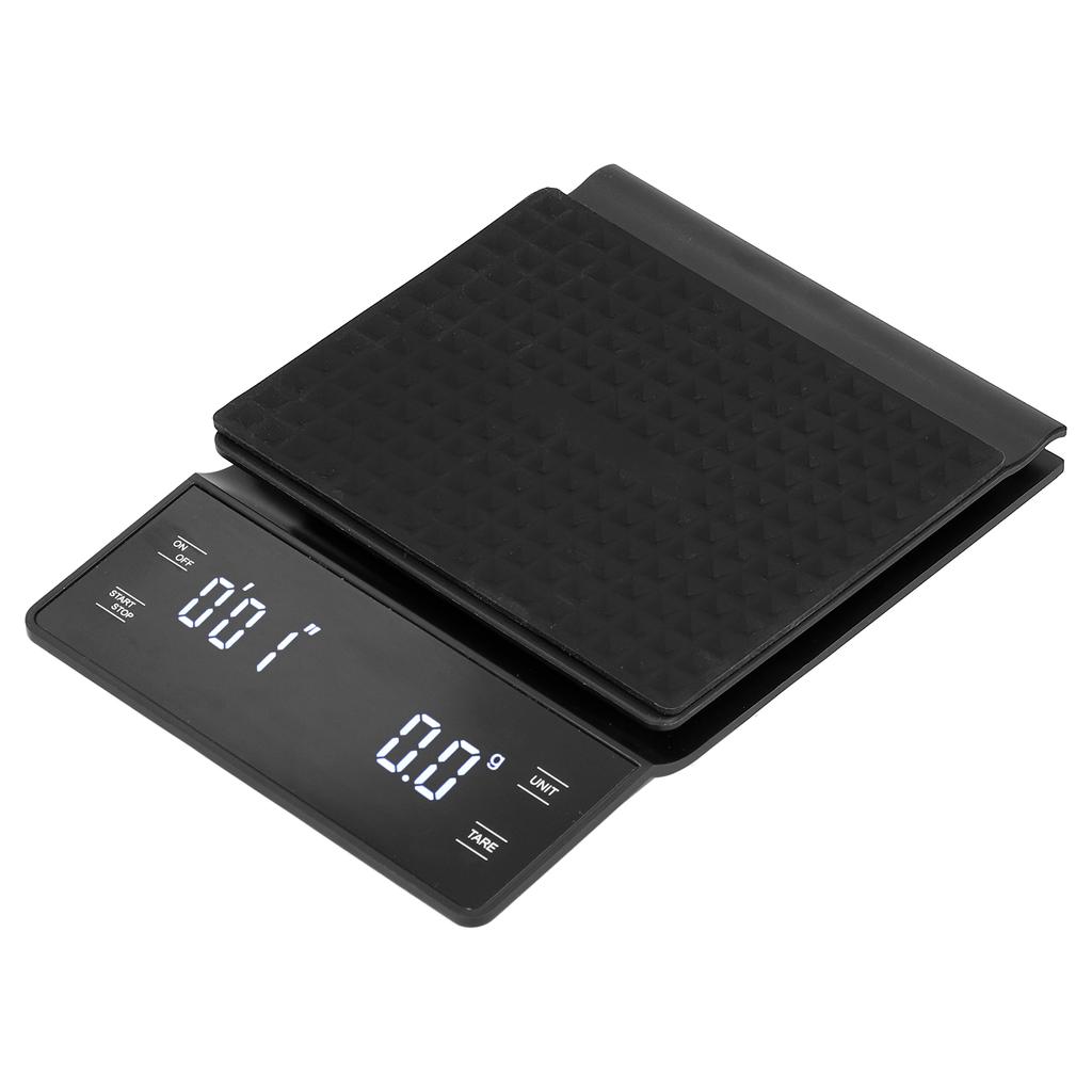 Digital Kitchen Scale Precise Timing Electronic Weighing Tool with LED Screen 3000g Range