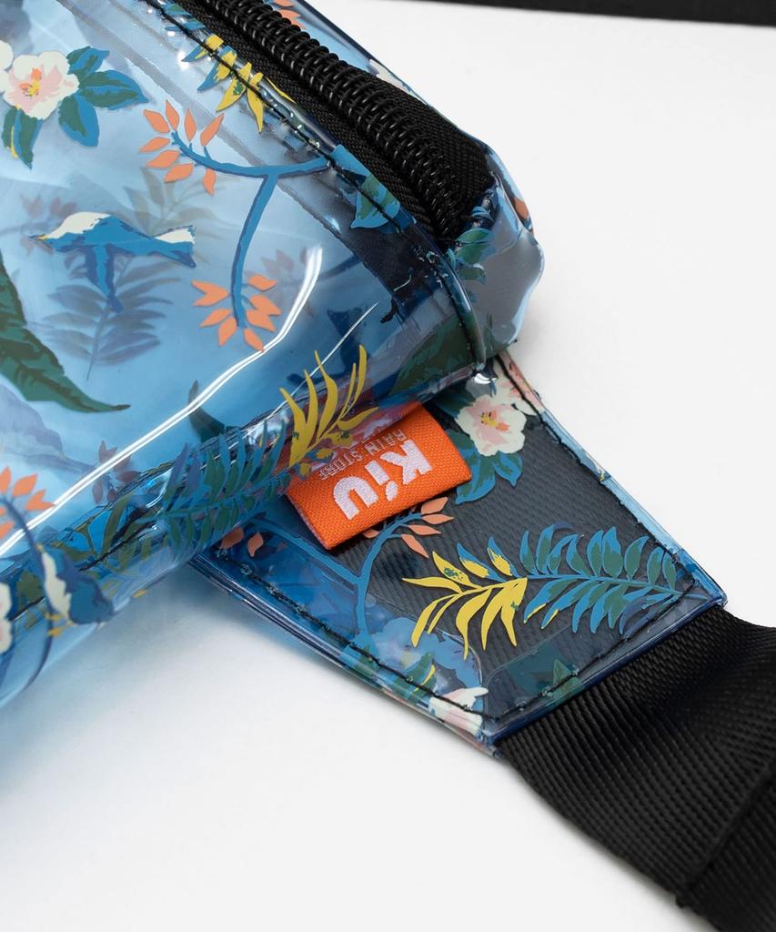 KiU Clear Clear Bag, PVC Body Bag, Shoulder Bag, Pool Bag, Beach Bag, Outdoor Bag, Festival Bag, PVC Body Bag for Men and Women, Sanctuary K337-292