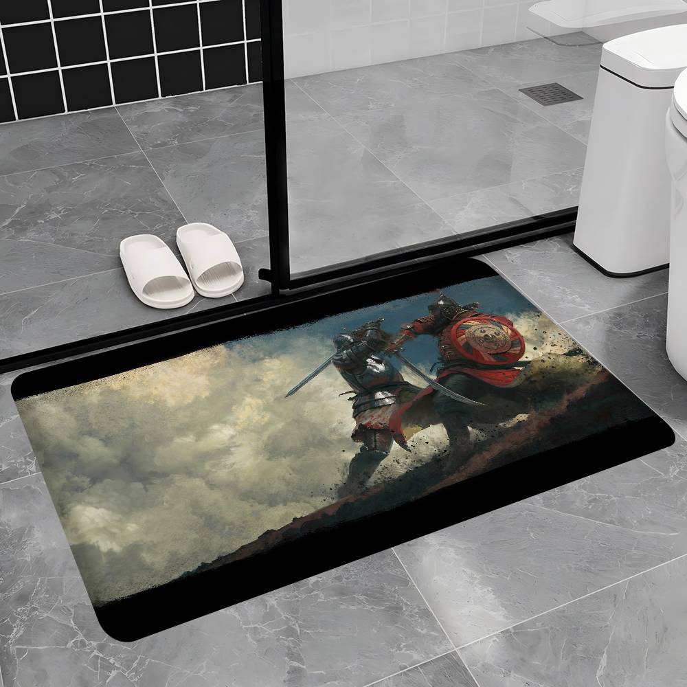 Juego Histórico Kingdom Come Deliverance II Felpudo Estilo Nórdico Dormitorio Sala de Estar Felpudo Hogar Balcón Antideslizante Alfombra