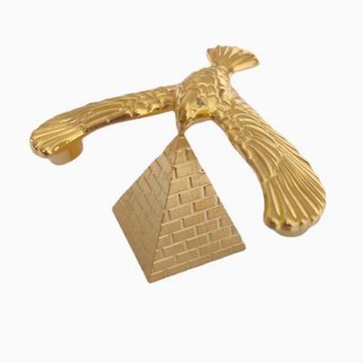 Balan Bird Metal Eagle Gravity with Pyramid Combination Set Children Physical Scien Adults Offi Desktop Toy Holiday Gifts