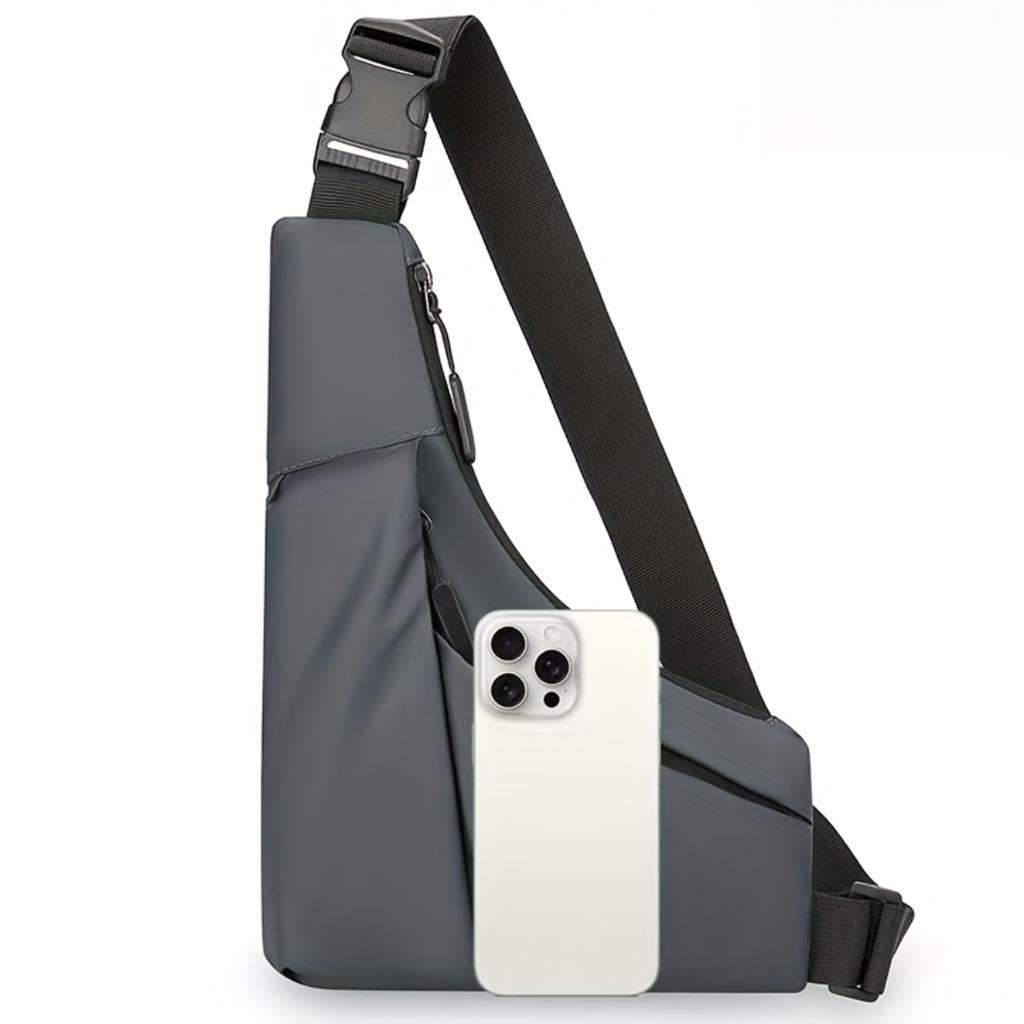 Leichte Mehrzweck-Hüfttasche, Umwandelbar zu Brust-Crossbody-Schulterrucksack, Lässige Kleine Sport-Bauchtasche für den täglichen Gebrauch, Reißverschlussrichtung zufällig