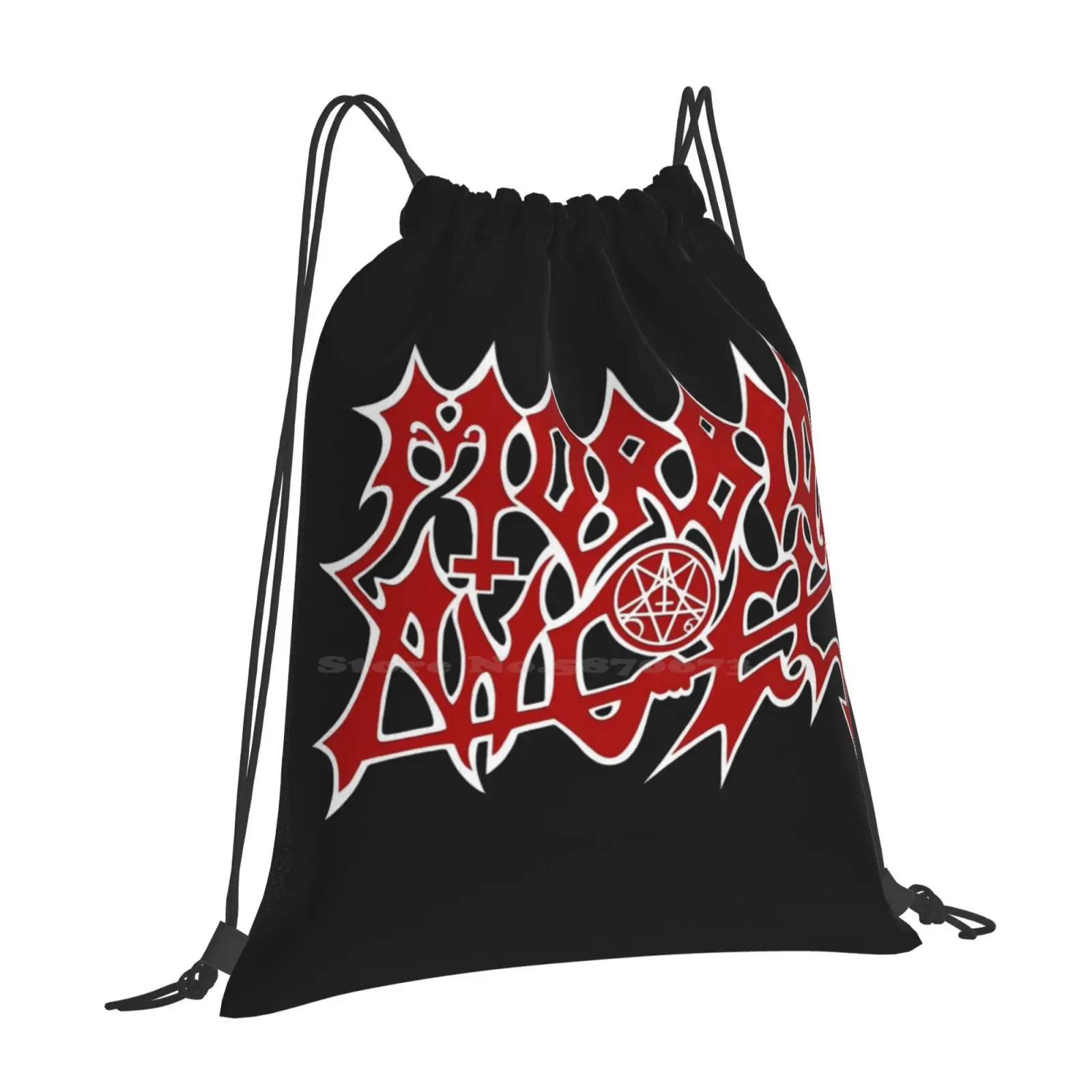 Morbid Angel Best Seller Hot Sale Schoolbag Backpack Fashion Bags Morbid Angel Band Morbid Angel Album Morbid Angel Music OneSize