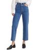 RIBCAGE Straight Fit High Rise Jeans 72693-0117 W24 L27