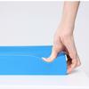 TPE Balance Training Foam Pad Flat Support Soft Cushion High Rebound Exercise Fitness Yoga Mat Azure Blue