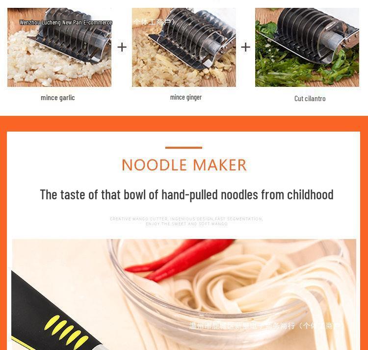 Stainless Steel Multifunctional Noodle & Pasta Cutter
