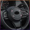 1Pcs ABS Car Steering Wheel Center Badge Emblem Sticker For Subaru Outback Impreza Forester Levorg XV STI Ascent Legacy