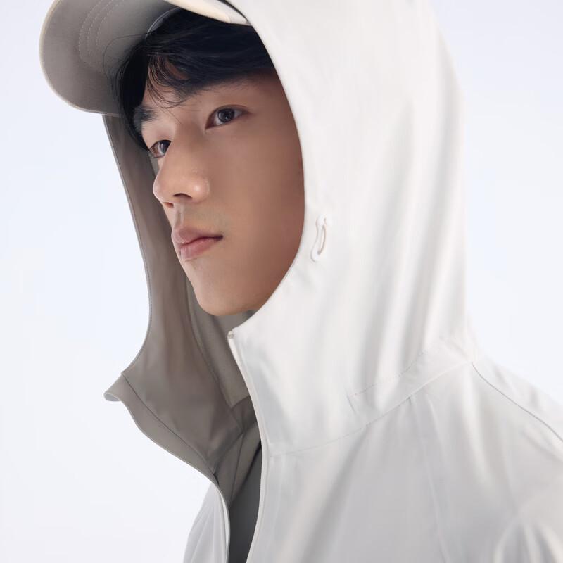 Jiumuwang Men's Slim-Fit Waterproof Hardshell Hooded Jacket