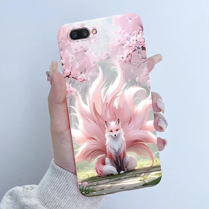 For OPPO A3S Phone Case OPPOA3S Butterfly Flower Girls Design Soft Silicone TPU Back Housing for OPPO A12E A5 AX5 A 3S Covers