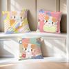 Cute Cartoon M-Masyumaro Cat Comfortable soft Pillow Case for Sofa Living Room Home office Decor Protective Covers