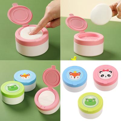 Contenitore per Cipria per Neonati Porta Cipria per Bambini Cura Delicata Facile da Trasportare per Pelle Sensibile per l'Ora del Bagno