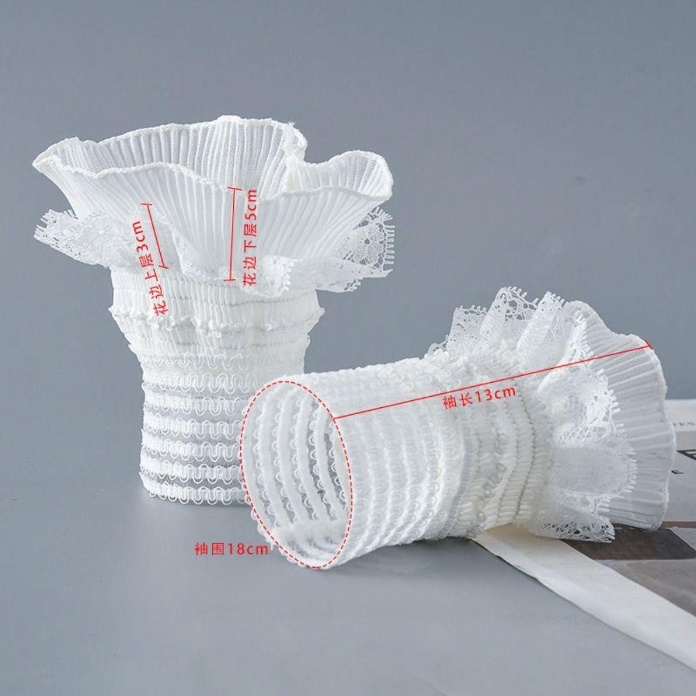 Знімні накладні манжети Багатошарові рюші Мереживні манжети Нові манжети для светра