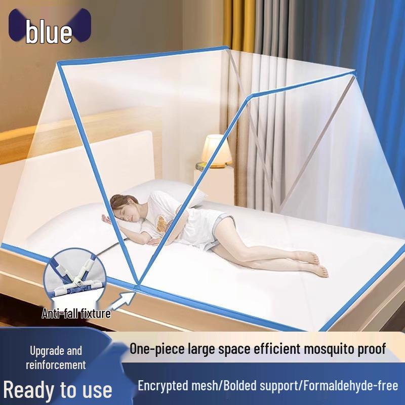 

Универсальная москитная сетка 2025 - Полное покрытие, Свободная установка, Модель для общежития и защиты от падения For 1.8m Bed [200*160cm] Mesh Enhanced