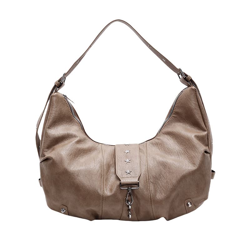 Teksturowana torba casualowa moda retro torba na ramię listonoszka