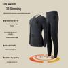 GUJIN Men's Cashmere Silk Blend Thermal Underwear Set