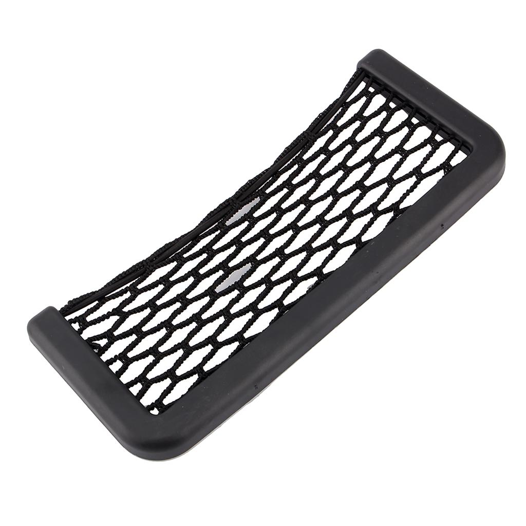 Universal Car Seat Side Back Pocket Storage Organizer Nylon Net Bag Phone Holder