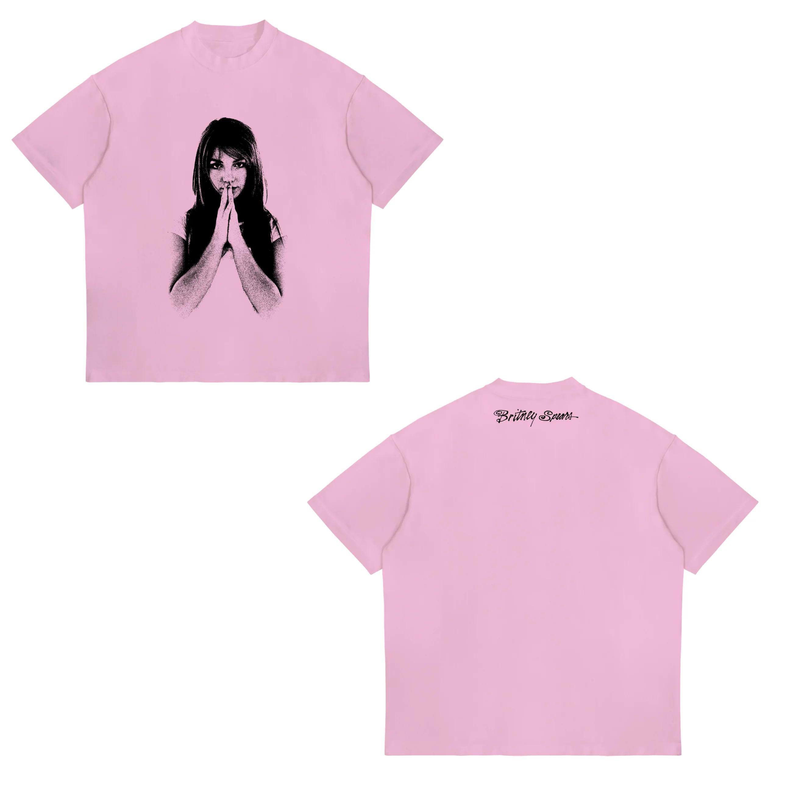 

Singer Britney Spears Bubblegum Graphic TShirt Unisex Women High Quality Vintage T Shirt Cotton Oversized Tshirt Tops Streetwear S