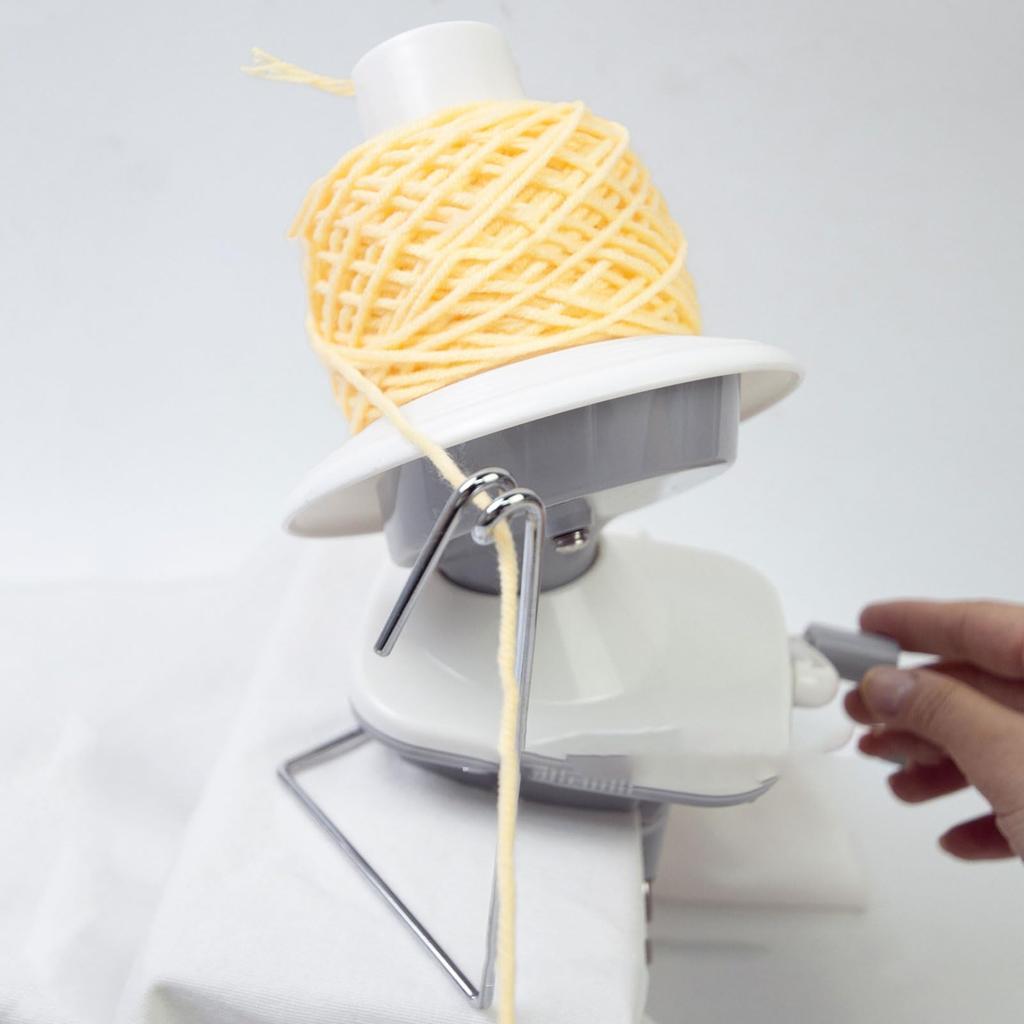 Nawijarka do kłębków Maszyna dziewiarska Krosno Nawijarka do kłębków przędzy Nawijarka ręczna Nawijarka do kłębków Włóczka Hobby Łatwa w użyciu Zestaw do robienia na drutach Artykuły rzemieślnicze