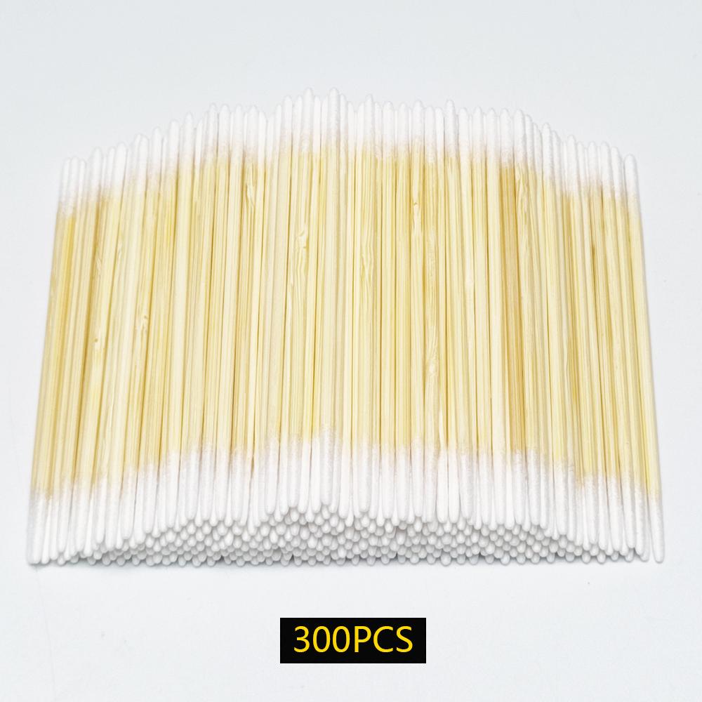 Microblading Cotton Swab with Wood Sticks Cotton Swabs Pointed Tip Dual-ended Cotton Tipped Applicator Makeup Remover