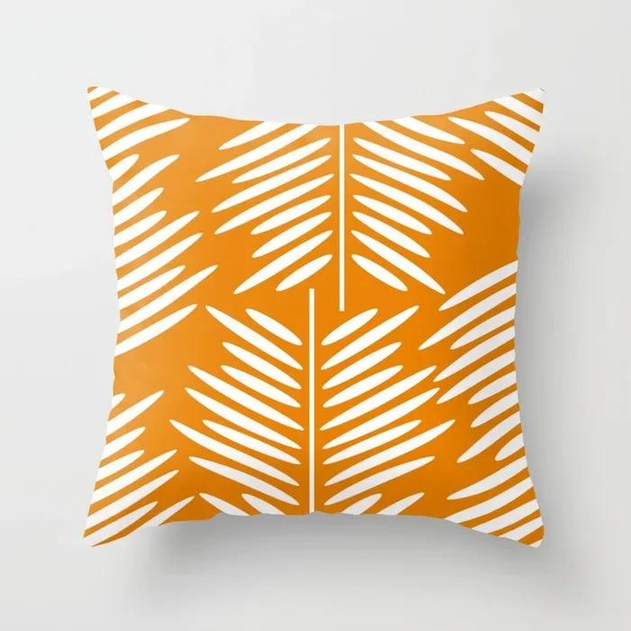 

Зеленый Тропический Лист Наволочка Мясистый Полиэстер Подушка Чехол Декорация Салон Домашний Декор Подушки для Дивана Автокресло Стул 66x66cm